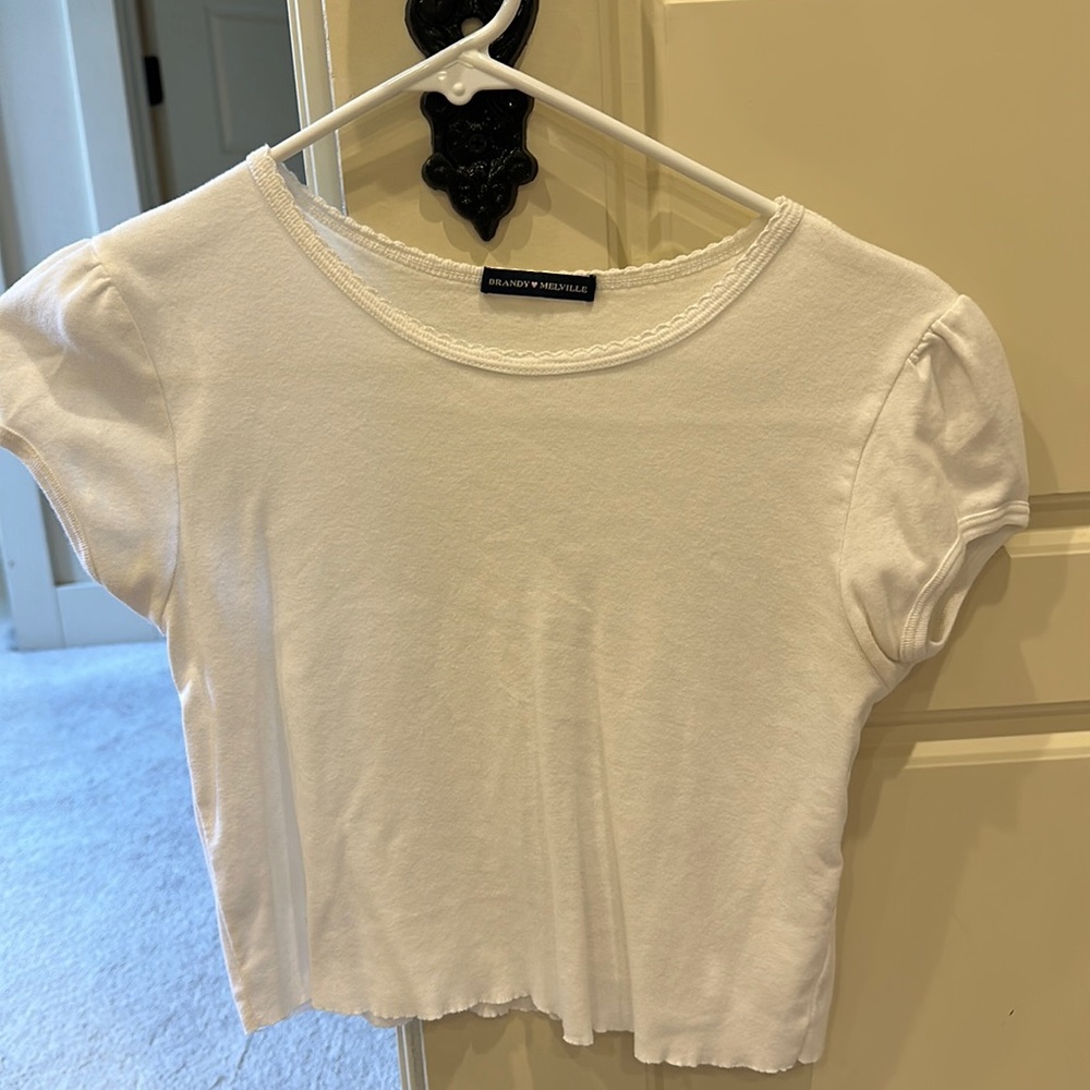brandy melville white top